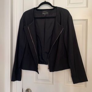 Black suit jacket